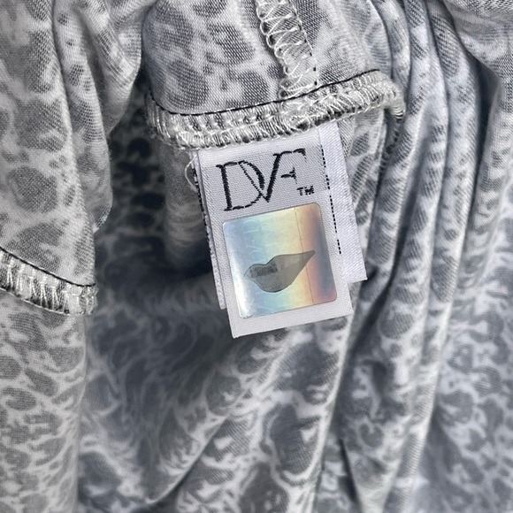 DvF Diane von Furstenberg Selene Dress Ruched Jersey Stretch Sheath {$348} Sz 6 - Picture 5 of 9